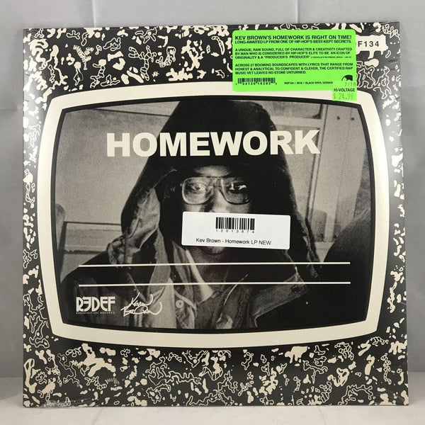 New Vinyl Kev Brown - Homework LP NEW 10013674