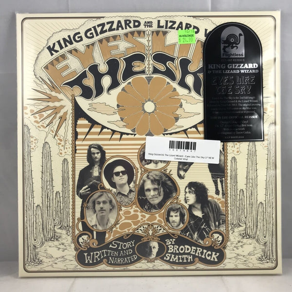 New Vinyl King Gizzard & The Lizard Wizard - Eyes Like The Sky LP NEW Colored Vinyl 10014647