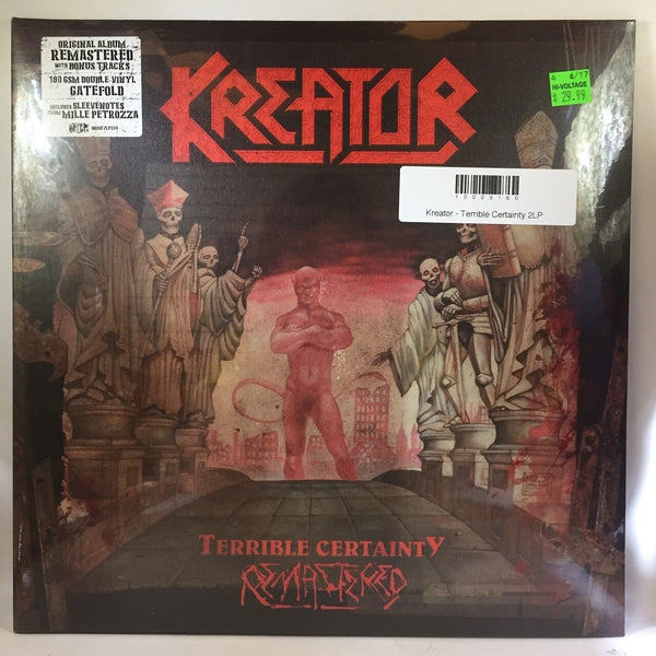 New Vinyl Kreator - Terrible Certainty 2LP NEW 2017 REISSUE 10009160