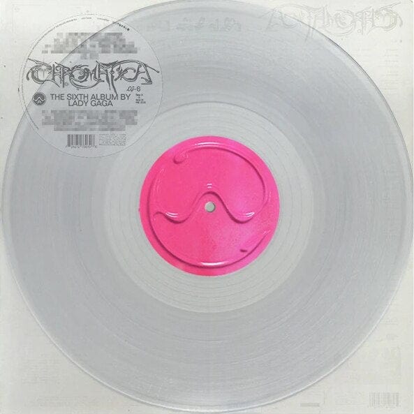 New Vinyl Lady Gaga - Chromatica LP NEW COLOR VINYL 10019681