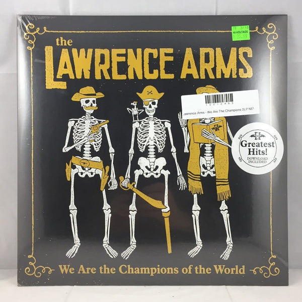 New Vinyl Lawrence Arms - We Are The Champions 2LP NEW 10012465