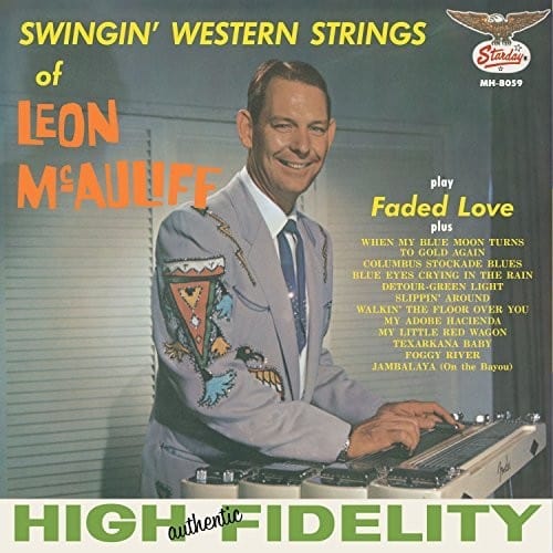 New Vinyl Leon McAuliff - Swingin' Western Strings LP NEW Blue Vinyl 90000209