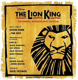 New Vinyl Lion King: Original Broadway Cast 2LP NEW Colored Vinyl 10028952