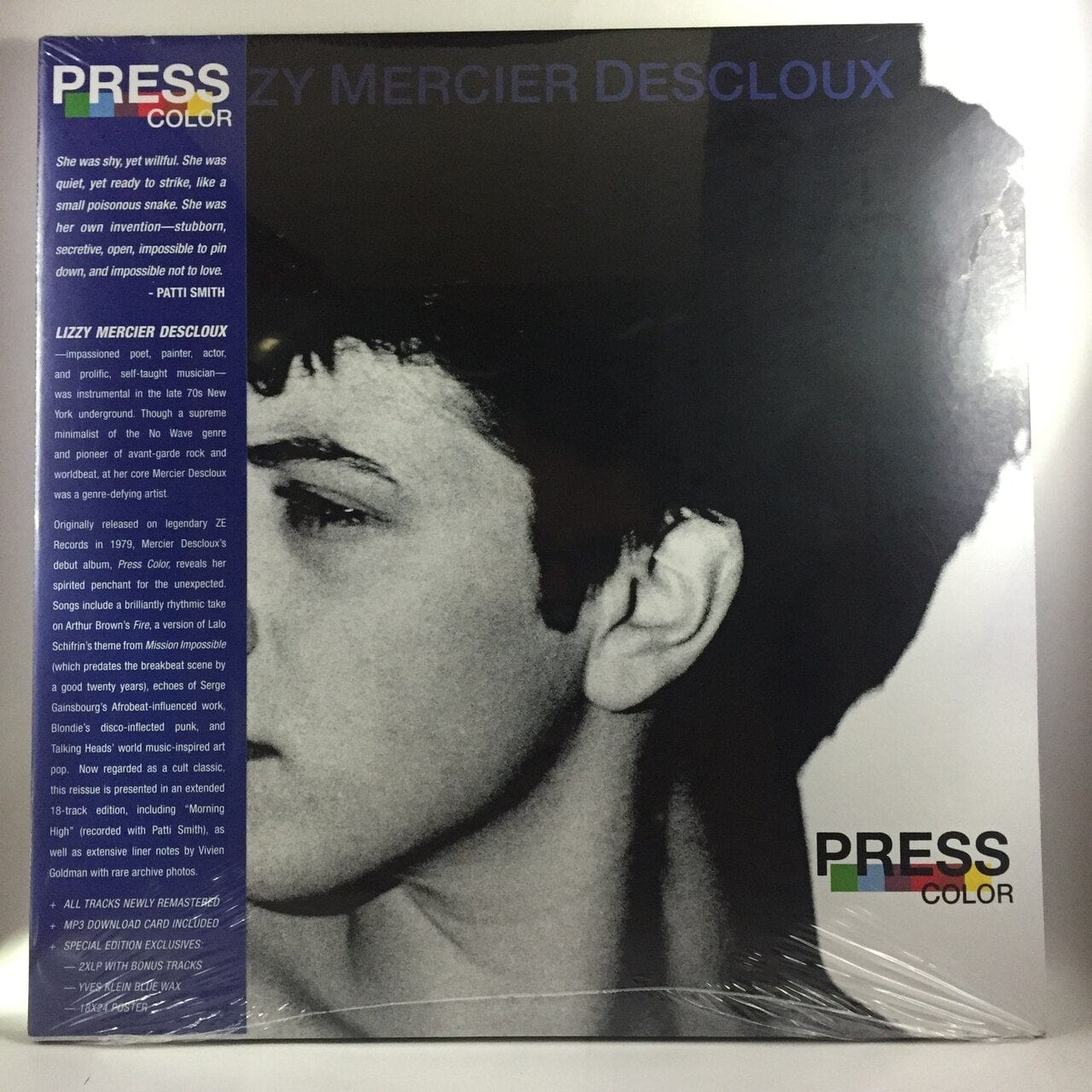 Lizzy Mercier Descloux - Press Color 2LP NEW LTD ED COLORED VINYL