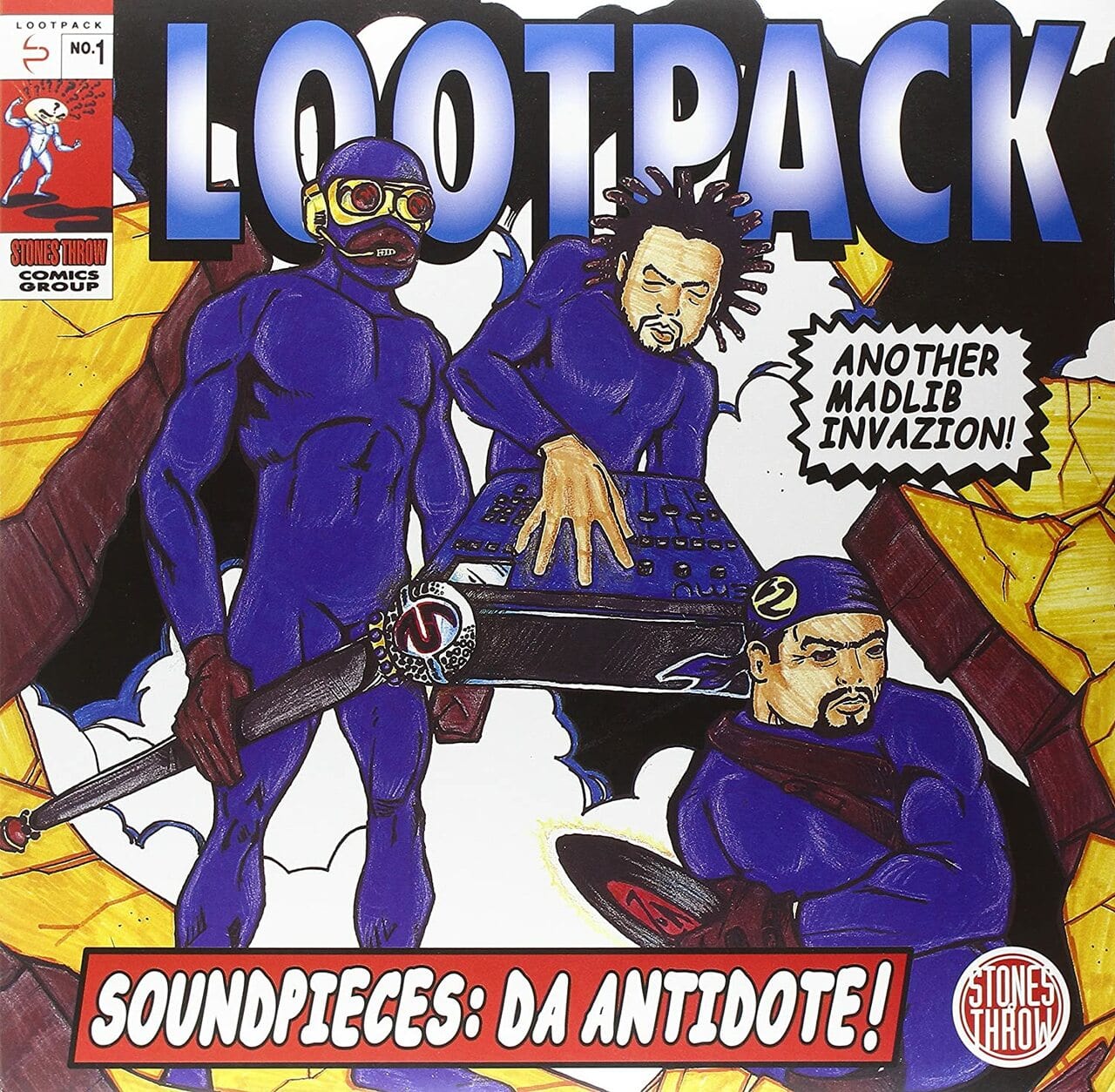 Lootpack - Soundpieces: Da Antidote! 3LP NEW – Hi-Voltage Records