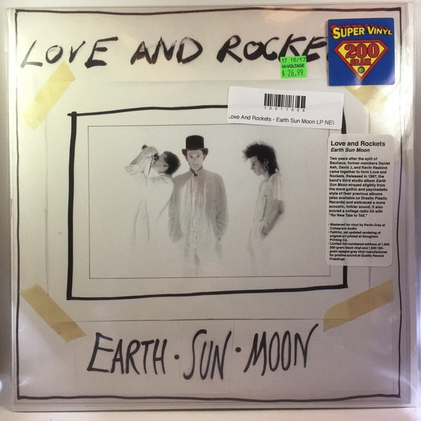 New Vinyl Love And Rockets - Earth Sun Moon LP NEW 10011006