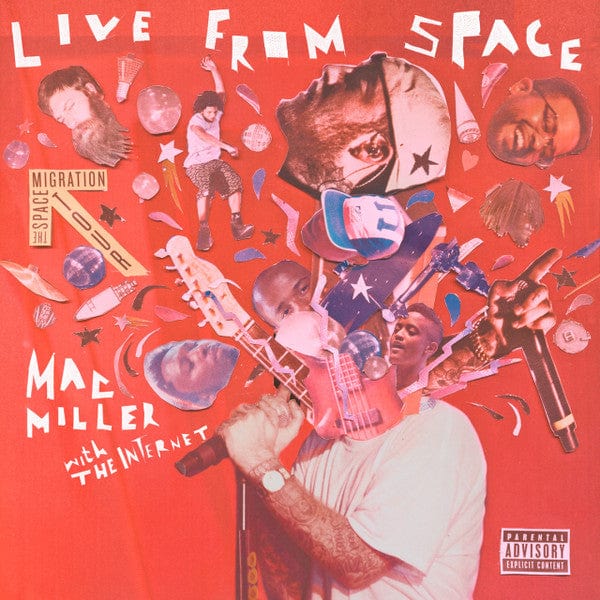 Mac on sale Miller- Live From Space (RED) Vinyl (NEW!)