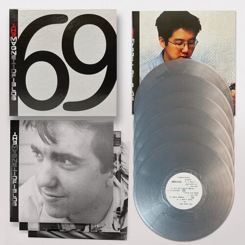 New Vinyl Magnetic Fields - 69 Love Songs 6x10" NEW SILVER VINYL 25th Anniv. 10034144