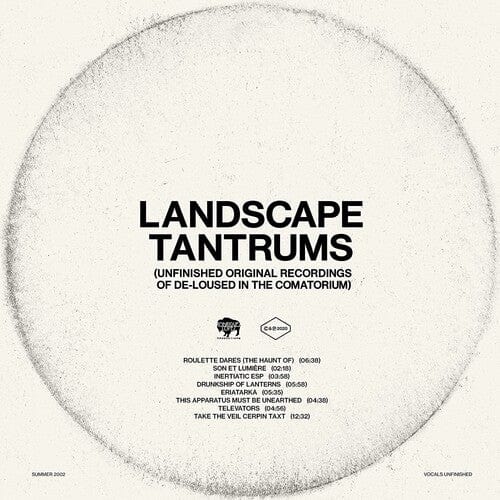 New Vinyl Mars Volta - Landscape Tantrums: Unfinished Original Recordings Of De-Loused In The Comatorium LP NEW 10029623