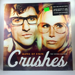 New Vinyl Mates of State - Crushes LP NEW 180g -1500 CLEAR VINYL 10002113