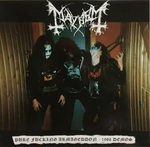 New Vinyl Mayhem - Pure Fucking Armageddon LP NEW WHITE VINYL IMPORT 10021480