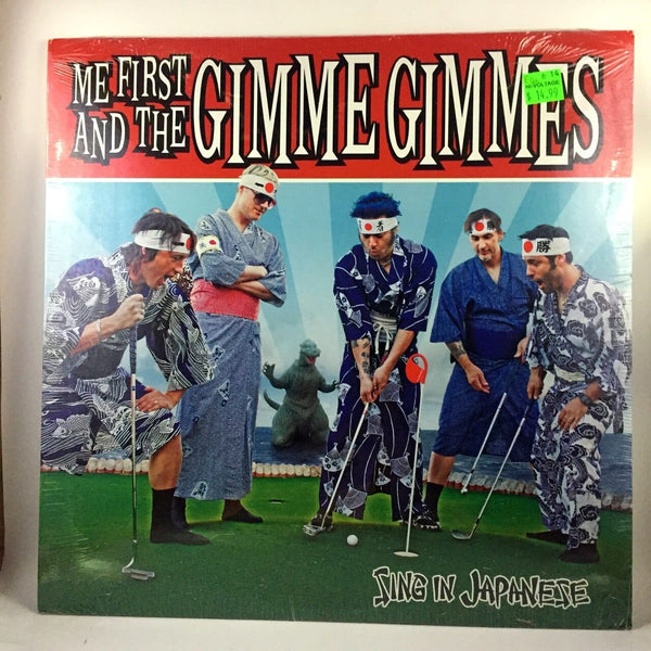 New Vinyl Me First and the Gimme Gimmes - Sing in Japanese LP NEW 10002972