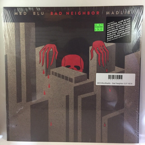 洋楽 Madlib - Bad Neighbor (2xLP, Album) M.E.D., Blu, Madlib – Bad Neighbor – Vinyl (Red & Black, LP, Album