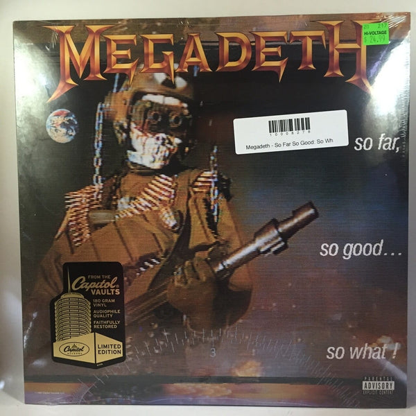 New Vinyl Megadeth - So Far So Good: So What LP NEW 180G 10008278