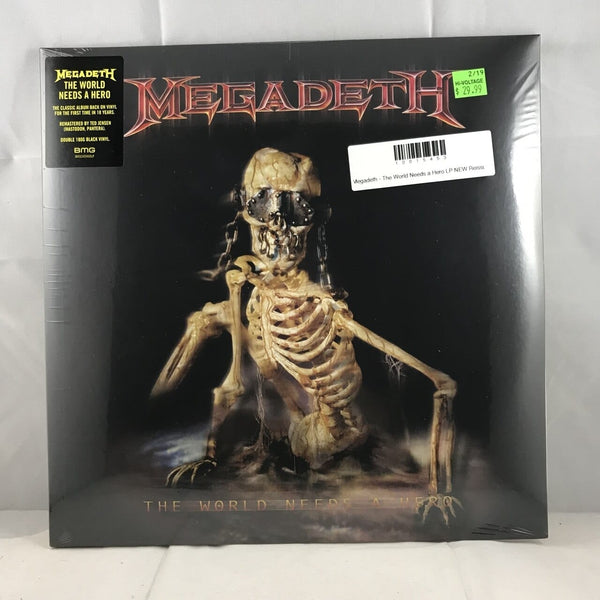 New Vinyl Megadeth - The World Needs a Hero LP NEW Reissue 10015453