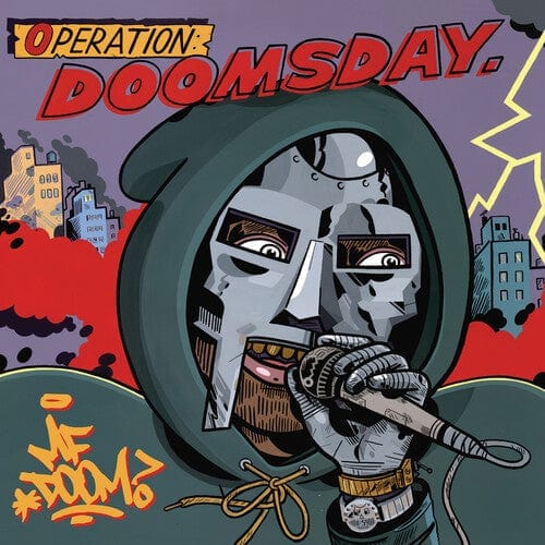 New Vinyl MF Doom - Operation Doomsday (Metal Face Cover Art) 2LP NEW BLACK VINYL 10007199