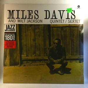 New Vinyl Miles Davis and Milt Jackson - Quintet-Sextet LP NEW 180G 10000696