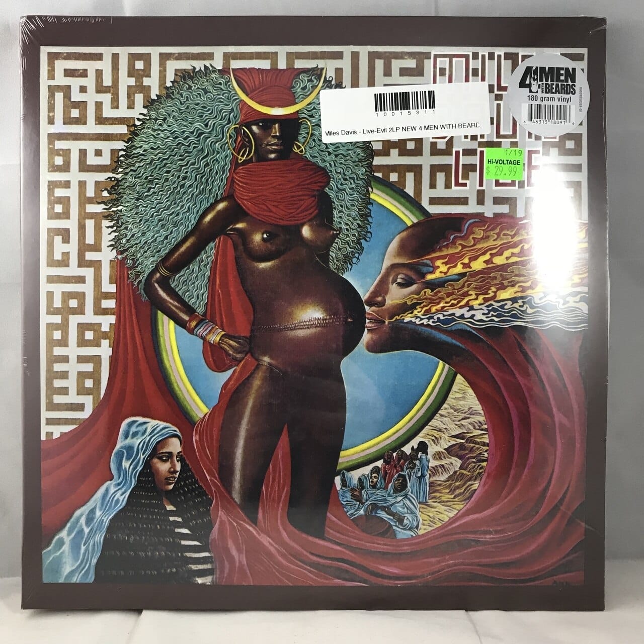 Miles Davis - Live-Evil 2LP NEW 4 MEN WITH BEARDS – Hi-Voltage Records