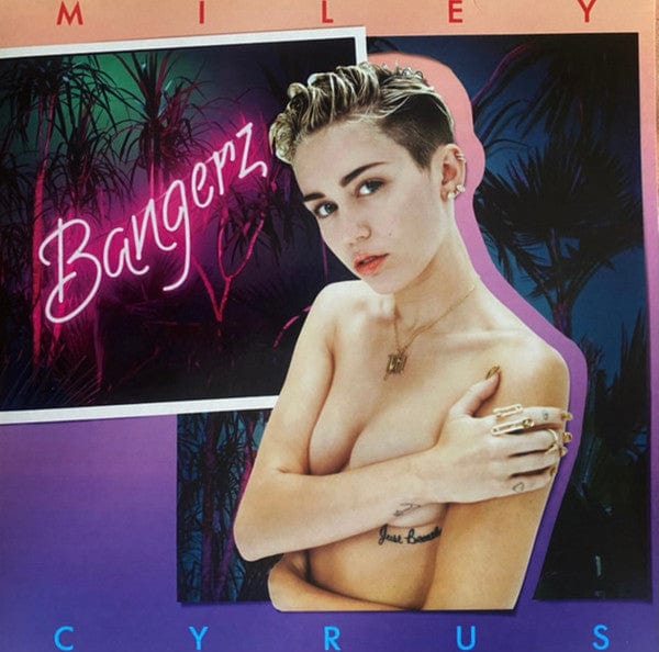 Miley high quality cyrus bangerz 2lp blue vinyl import