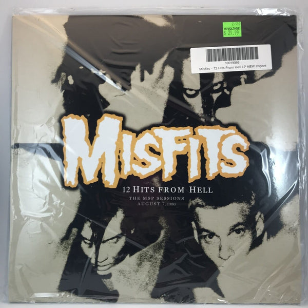 New Vinyl Misfits - 12 Hits From Hell LP NEW Import 10019086
