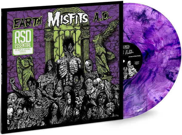 New Vinyl Misfits - Earth A.D./Wolf's Blood LP NEW COLOR VINYL 10035012