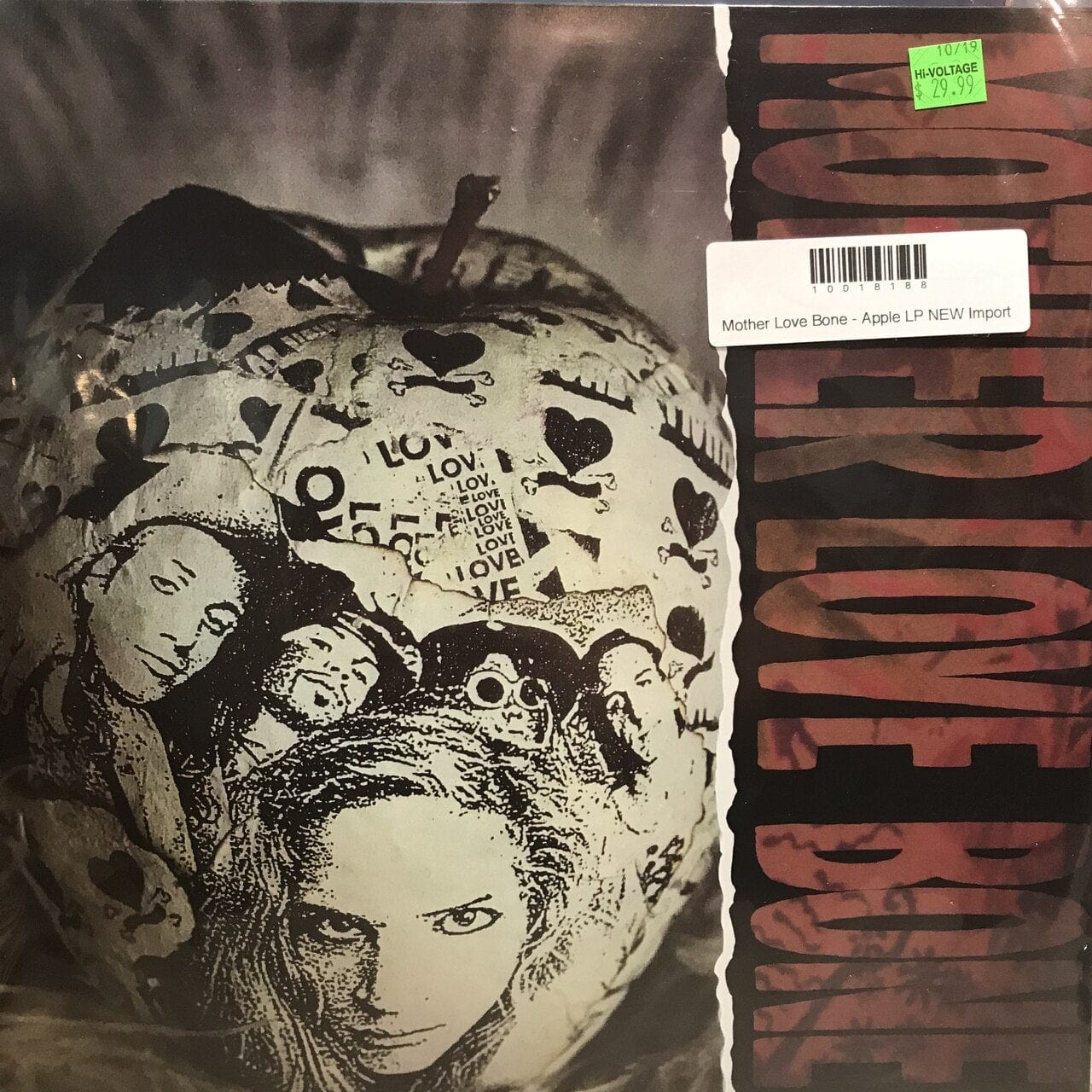 Mother sold Love Bone Apple Vinyl Lp