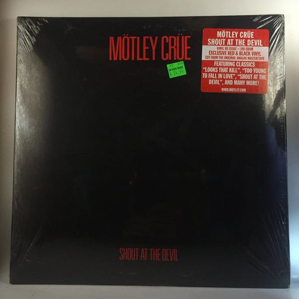 New Vinyl Motley Crue - Shout at the Devil LP NEW 2016 reissue 180g COLOR VINYL 10004316