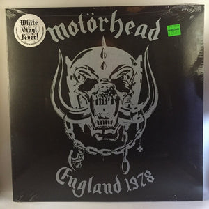 New Vinyl Motorhead - England 1978 LP NEW repress silkscreen limited WHITE VINYL 10006851