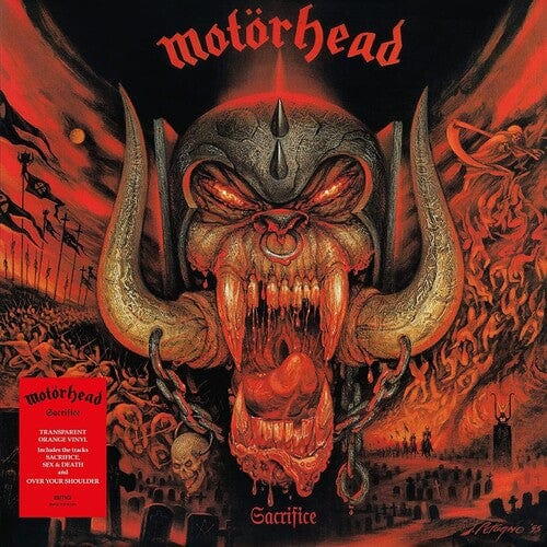 New Vinyl Motorhead - Sacrifice LP NEW 2023 REISSUE 10029137