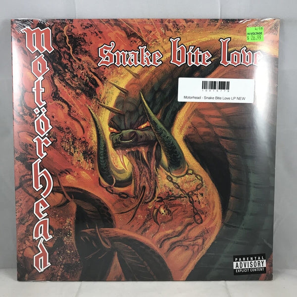 New Vinyl Motorhead - Snake Bite Love LP NEW 10015779