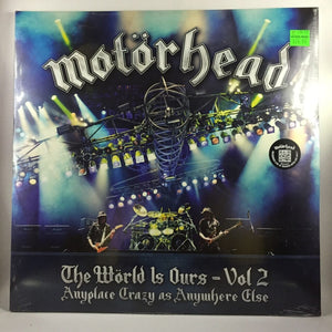 New Vinyl Motorhead - The World Is Our Vol. 2 2LP NEW 10002888
