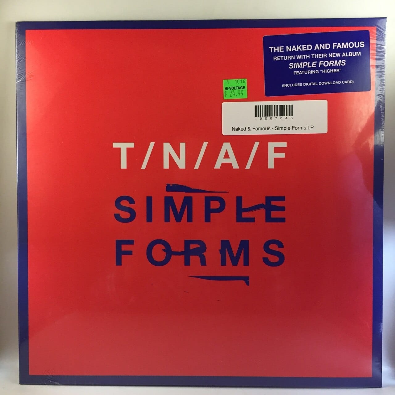 Naked & Famous - Simple Forms LP NEW – Hi-Voltage Records