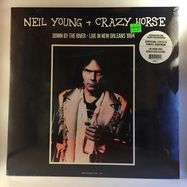 New Vinyl Neil Young & Crazy Horse - Down By The River LP NEW Live in New Orleans 94' Green Vinyl 10002588