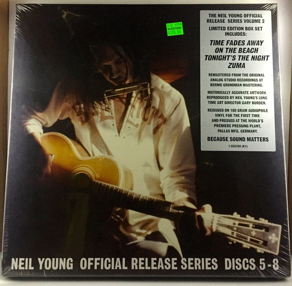 New Vinyl Neil Young - Official Release Series Vol. 2 4LP Box Set NEW Time Fades Away-On The Beach-Tonight's The Night-Zuma 10002690