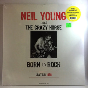 New Vinyl Neil Young with Crazy Horse - Born To Rock 2LP NEW USA Tour 1986 10002591