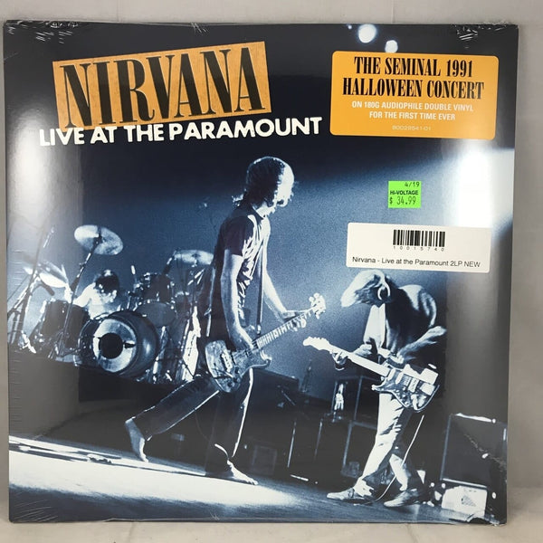 New Vinyl Nirvana - Live at the Paramount 2LP NEW 10015740
