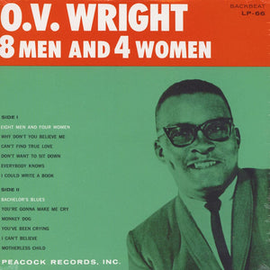 New Vinyl O.V. Wright - 8 Men And 4 Women LP NEW 10025804