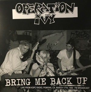 New Vinyl Operation Ivy - Bring Me Back Up LP NEW IMPORT 10019554