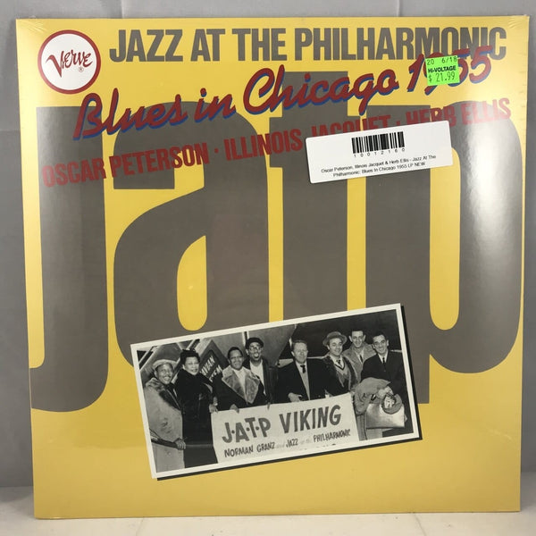New Vinyl Oscar Peterson, Illinois Jacquet & Herb Ellis - Jazz At The Philharmonic: Blues In Chicago 1955 LP NEW 10012160