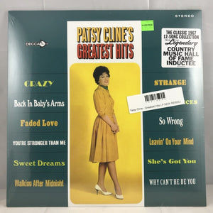 New Vinyl Patsy Cline - Greatest Hits LP NEW REISSUE 10014094