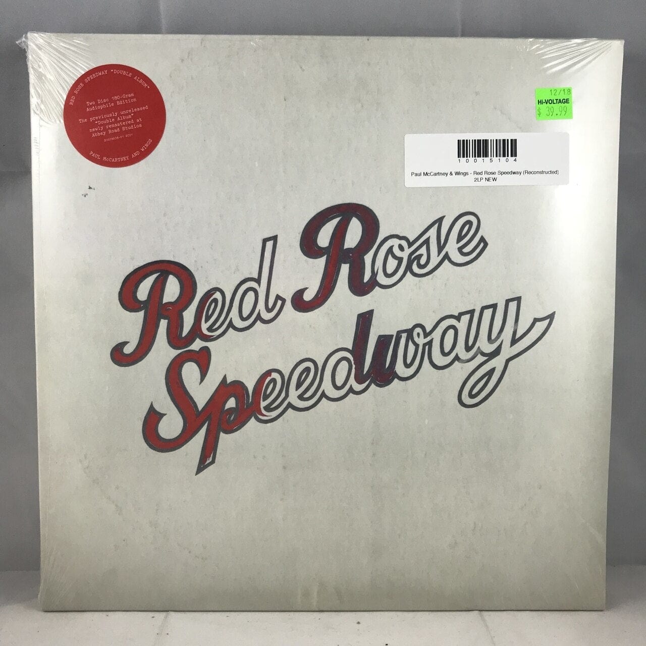 Paul McCartney and wings store red rose speedway vinyl album