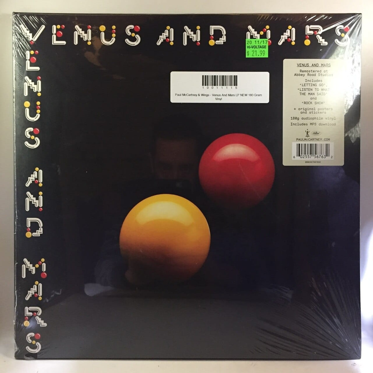 Paul McCartney & Wings - Venus And Mars LP NEW 180 Gram Vinyl – Hi 