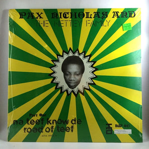 New Vinyl Pax Nicholas and The Nettery Family - Na Teef Know De Road Of Teef LP NEW Afrobeat 10003558