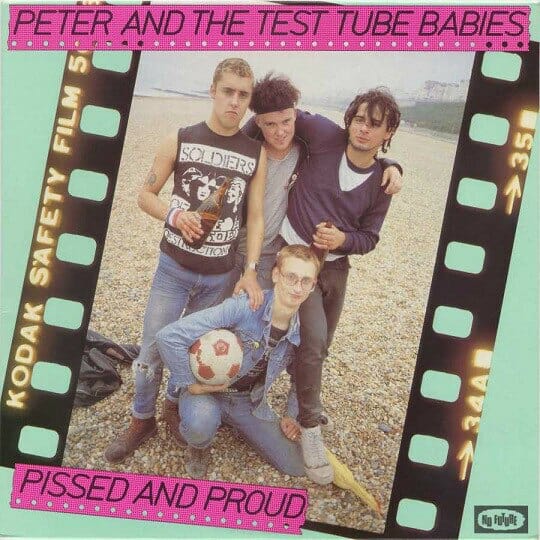 New Vinyl Peter And The Test Tube Babies - Pissed And Proud LP NEW LTD ED COLORED VINYL 10002371