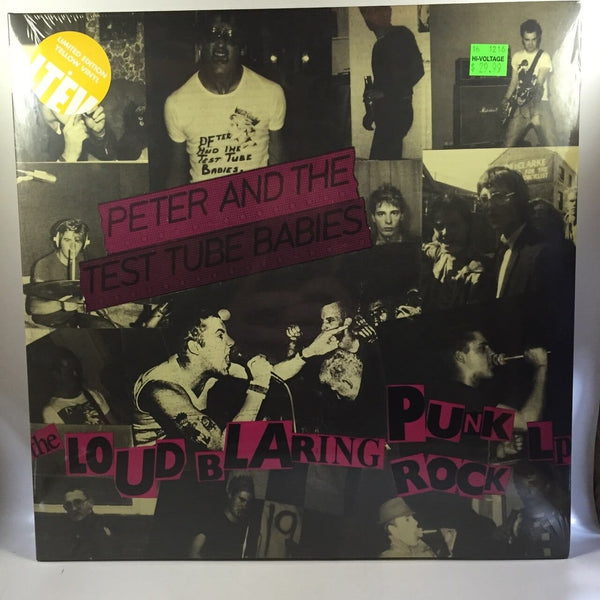New Vinyl Peter And The Test Tube Babies - The Loud Blaring Punk Rock LP NEW 10007698