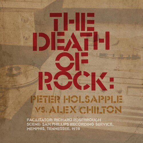 New Vinyl Peter Holsapple vs Alex Chilton -  Death Of Rock LP NEW 10014332