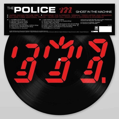 New Vinyl Police - Ghost In The Machine LP NEW Pic Disc 10028393