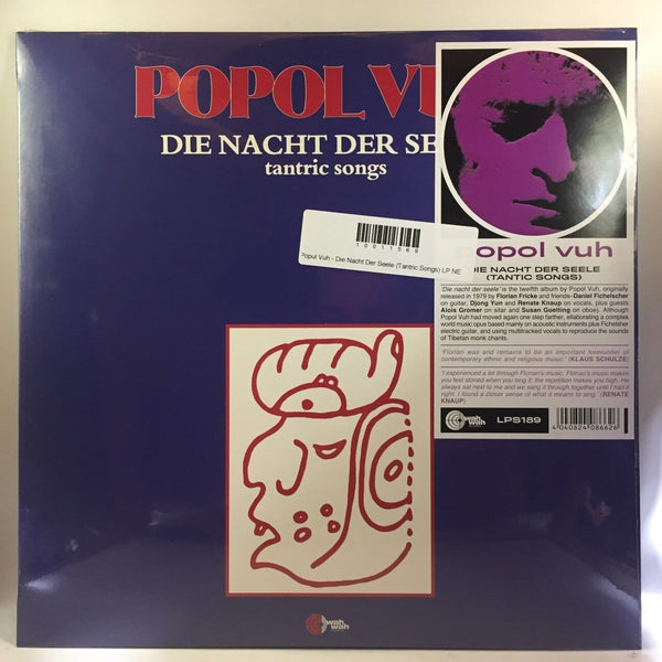 New Vinyl Popul Vuh - Die Nacht Der Seele (Tantric Songs) LP NEW 10011569