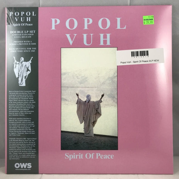 New Vinyl Popul Vuh - Spirit Of Peace 2LP NEW 10013519