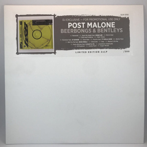 New Vinyl Post Malone - Beer Bongs & Bentleys 2LP NEW Import 10018843